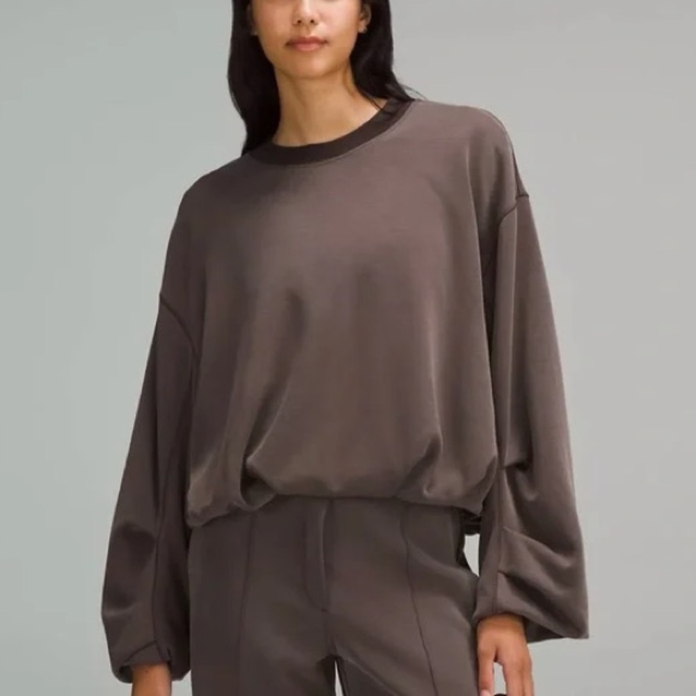 Lululemon Softstreme Voluminous-Sleeve Pullover